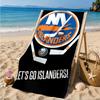 Islanders Hockey Pride Beach Towel, Super Soft Microfiber, Perfect Gift for Her/Him, Birthday, for Pool, Beach, Travel, Decor Beach Party