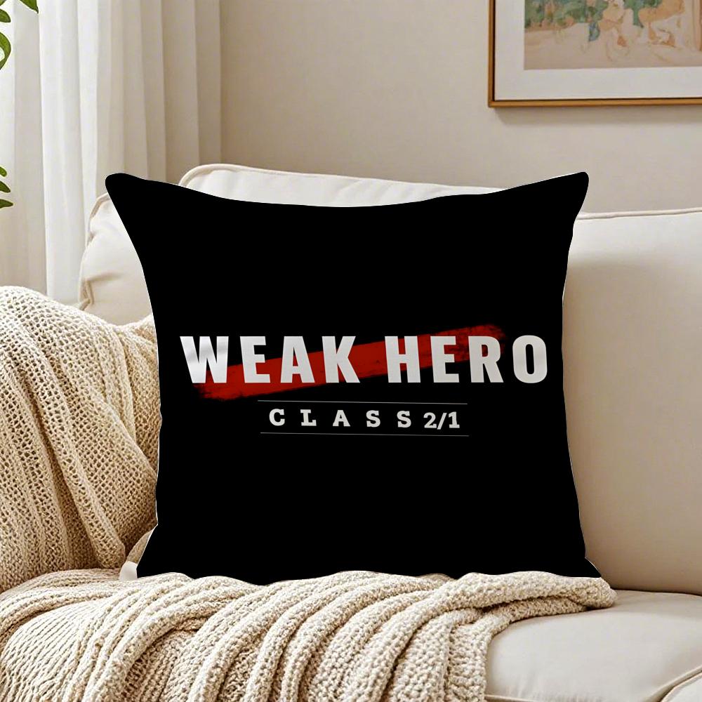 Webtoon Gritty 1 WWeak HHero Class 1 Cushion Cover Pillowcase Antidustmite living Room Sofa Decor Cushion Room