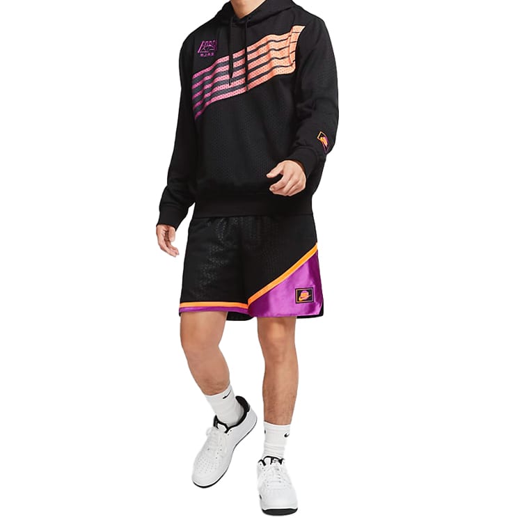 Nike Basketball Shorts Men's Black Purple CK6392-010