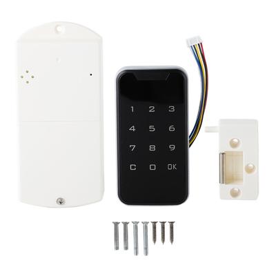 Kit de Fechadura Eletrônica para Armário Sem Chave com Senha Teclado Código Eletrônico Fechadura Inteligente para Gaveta