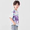 Duoduo Jia Boys' Tie-Dye Cotton Short Sleeve T-Shirt
