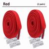 2 Pair Diamond Lock Shoelaces Without Ties Elastic Laces Sneakers No Tie Shoe Laces Kids Adult Wide Shoelace Shoe Accessories