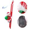Elektrisches Spielzeug Kletterseil Kletterleiter Kletterschornstein Weihnachtsmann für Weihnachtsdekoration Weihnachtsgeschenke