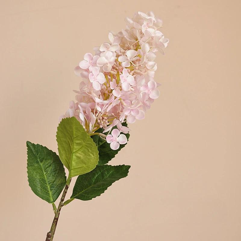 

Искусственные Цветы Шелковая Ветка Ступы Растения Свадебное Украшение Искусственный Цветок Симуляция Розовые Ступы Гортензия Спальня Декоративные светло-розовый