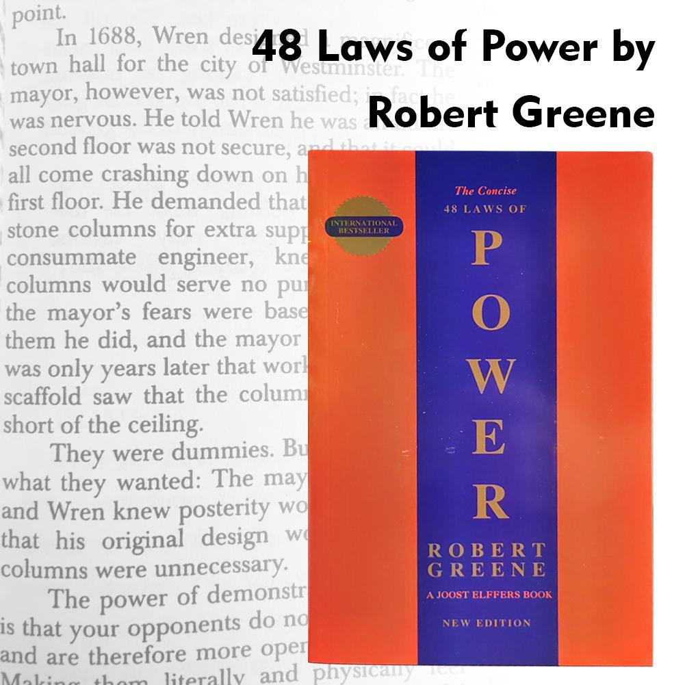 De Beknopte 48 Wetten van de Macht Engels Boek Door Robert Greene Politiek Leiderschap Politieke Filosofie Motivatie Boeken voor Volwassenen
