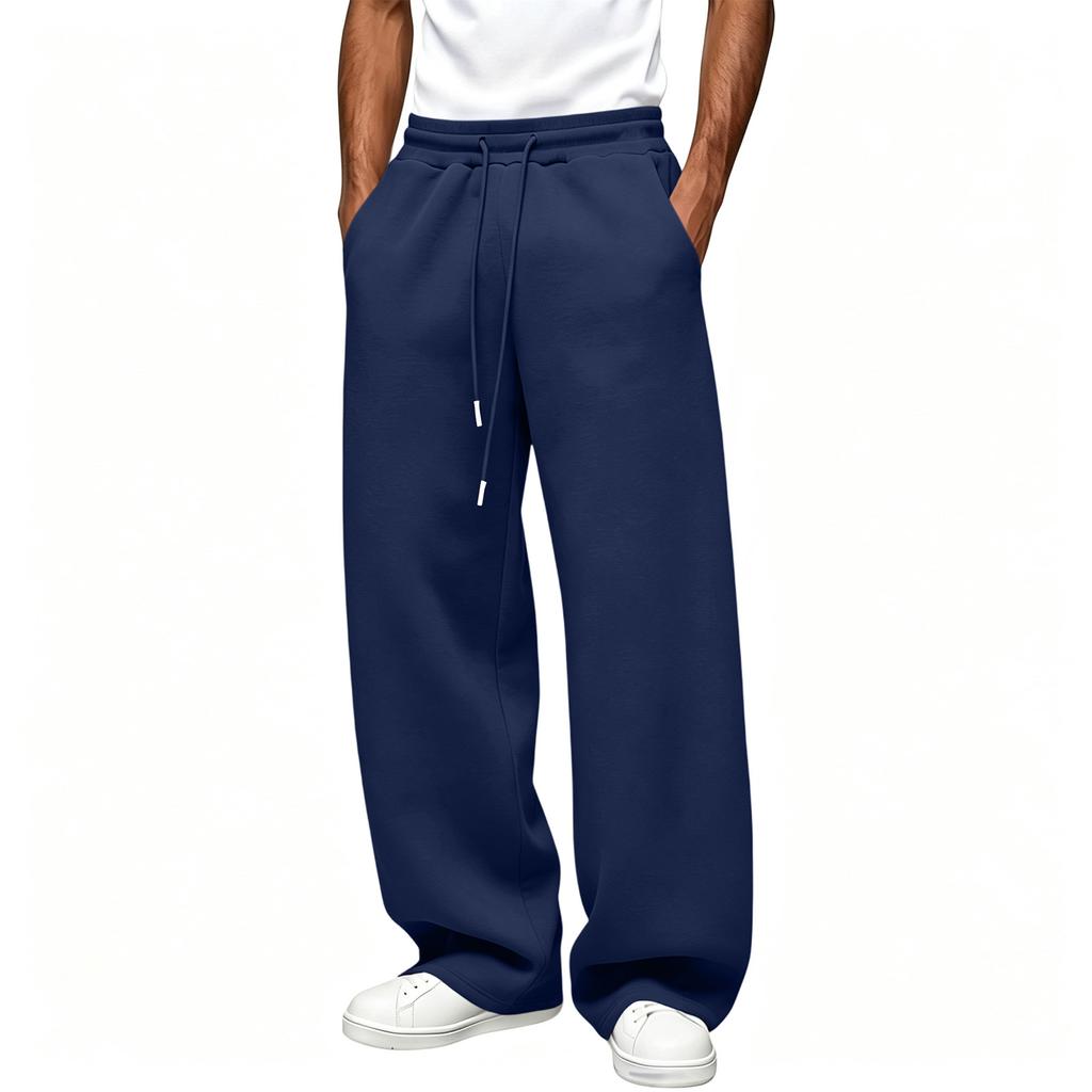 Men's Loose Fit Casual Sweatpants with and Elastic Waist