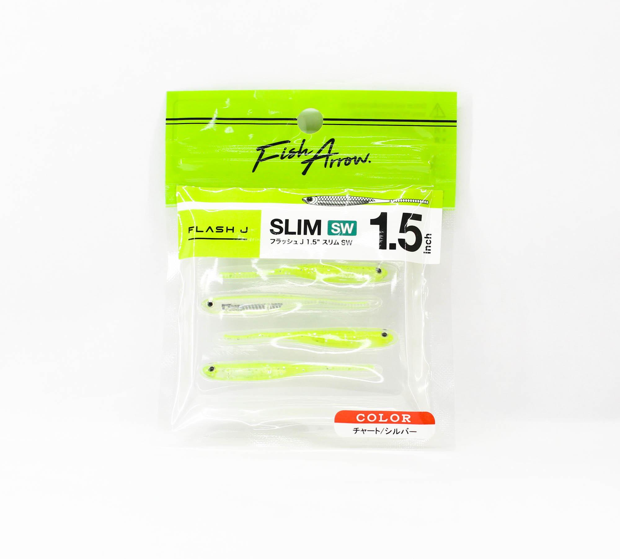 

Мягкая приманка Fish Arrow Flash J Slim SW 1,5 дюйма, 5 шт. в упаковке #102 (0295)