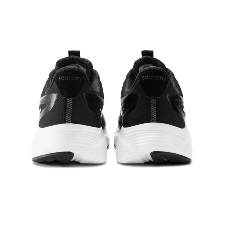 Saucony Lancer Breathable Lightweight Low-Top Running Shoes Unisex sneaker Black Color-Changing S28175-4