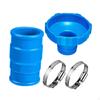 Pool Vacuum Hose Adapter Kit Connector Leakproof Easy Installation Universal Quick Setup