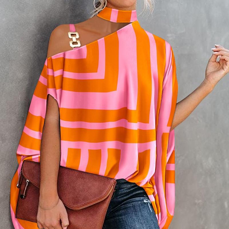 YYFS Modische, lässige Sommer-Kurzarmblusen und -Hemden für Damen