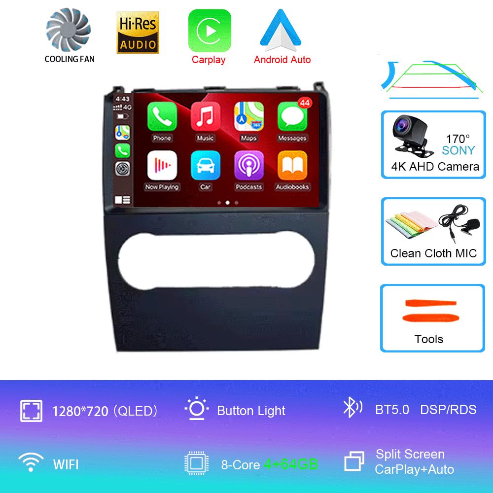 Android 14 GPS Car radio Multimedia Head unit For Mercedes Benz B200 A B Class W169 A160 A180 A200 A220 2009-2012 BT Radio 4G