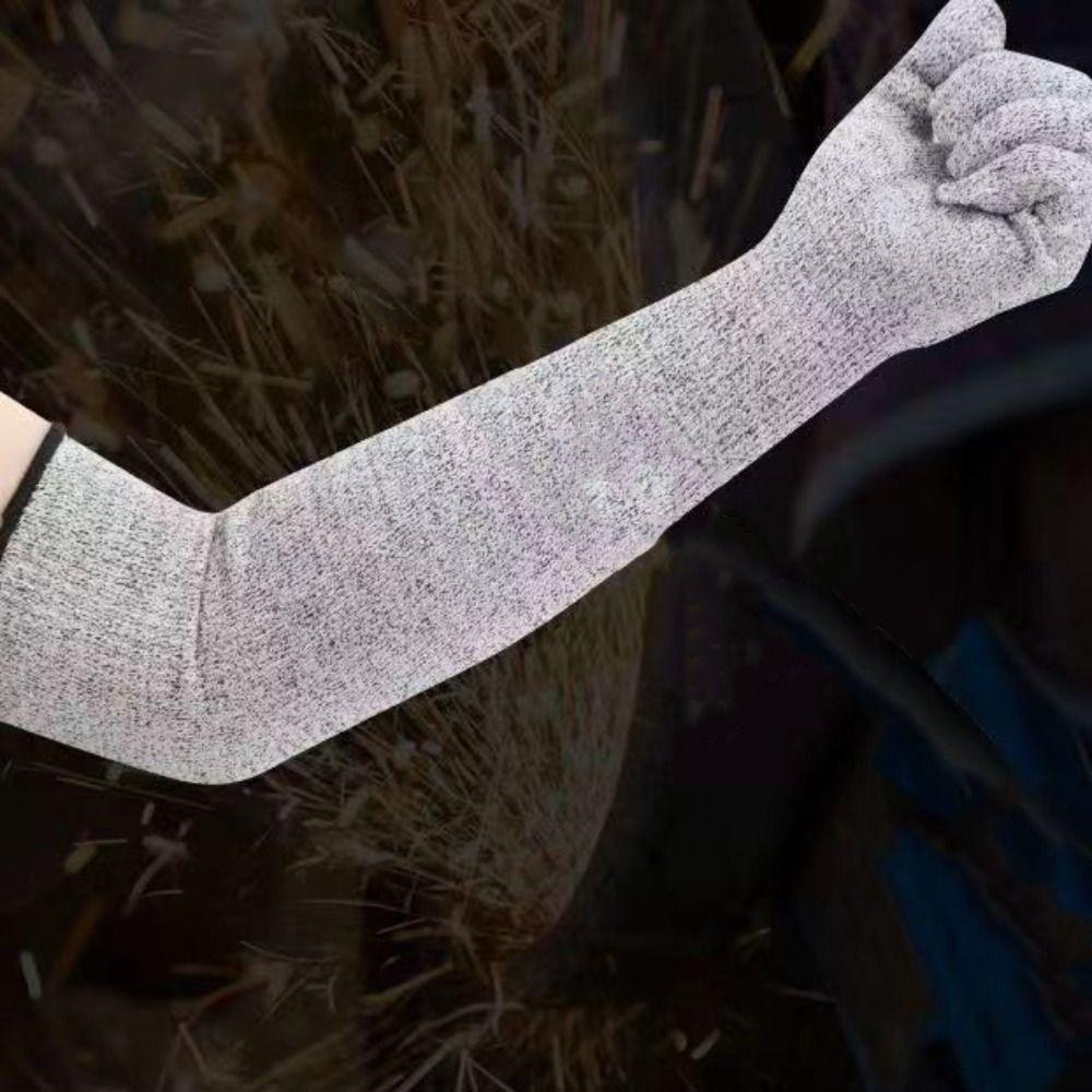 Cut Resistant Arm Sleeve Lengthened Protective Glove Professional Work Gloves  Industry