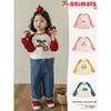 Girls' Cute Cartoon Long-Sleeve T-Shirt