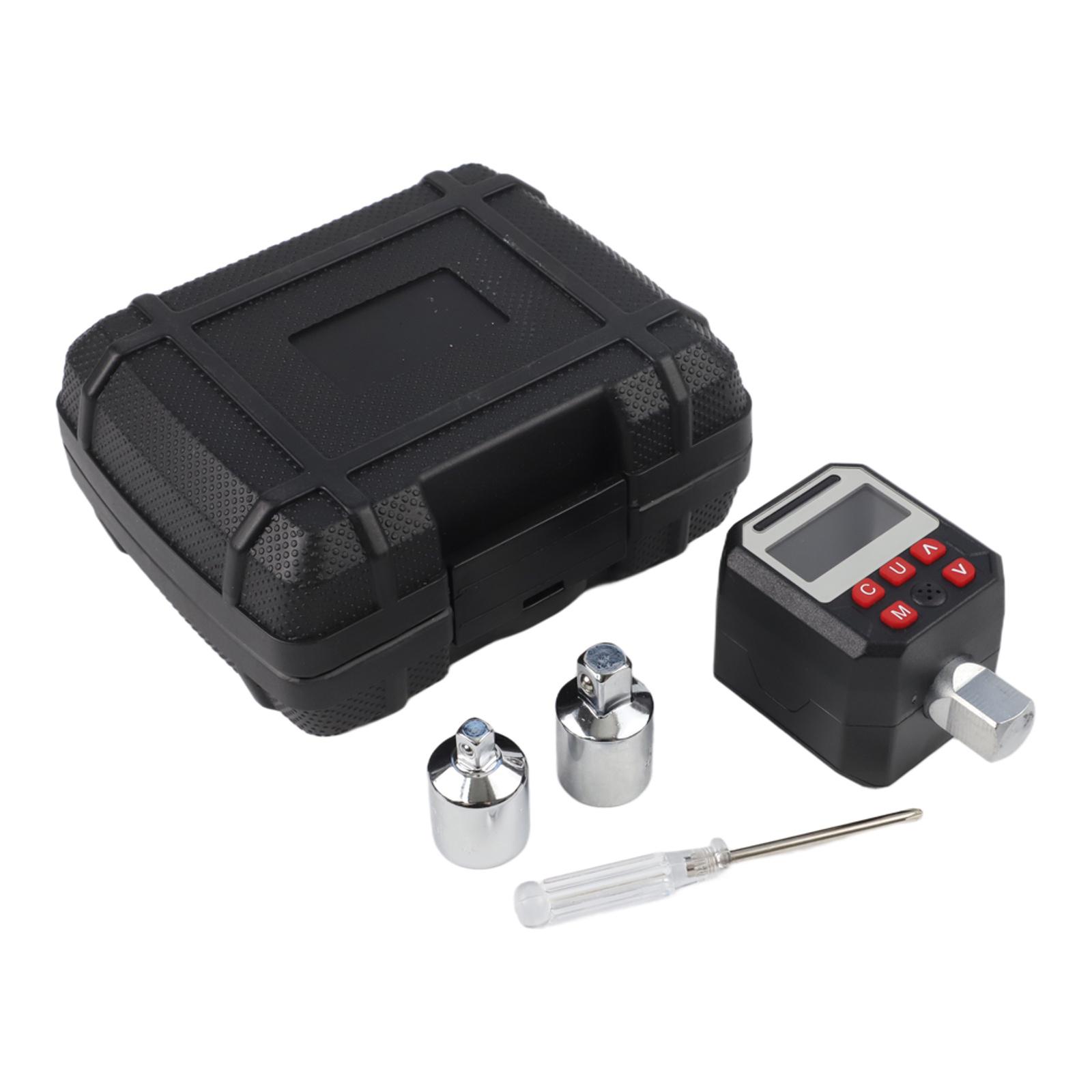 1set High Precision LED Digital Torque Adapter 1/2  Drive Torque Testing Instrument Replacement Torque Adapter