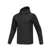 Comfort Sports Series Hooded Windbreaker Jacket Men Jackets Carbon-Black P125M024-0018