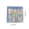 Reusable Silicone Nail Art Mold For DIY 3D Flower Design Manicure Template Jewelry Making Crafting Accessories