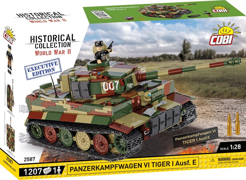COBI Historical Collection WWII Panzerkampfwagen VI Tiger I Ausf E Executive Edition