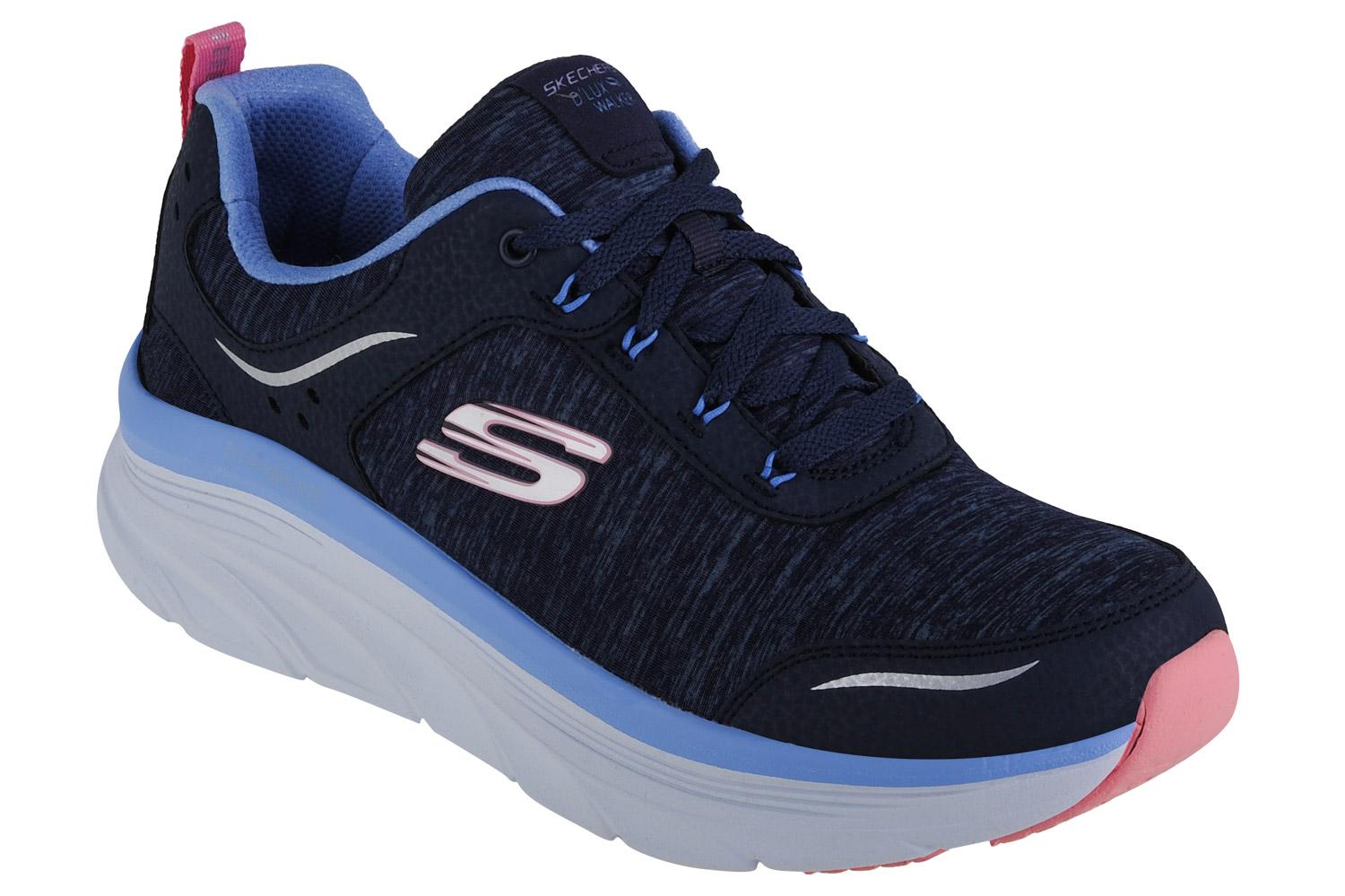Skechers D'Lux Walker-Cool Groove, Baskets marine femme