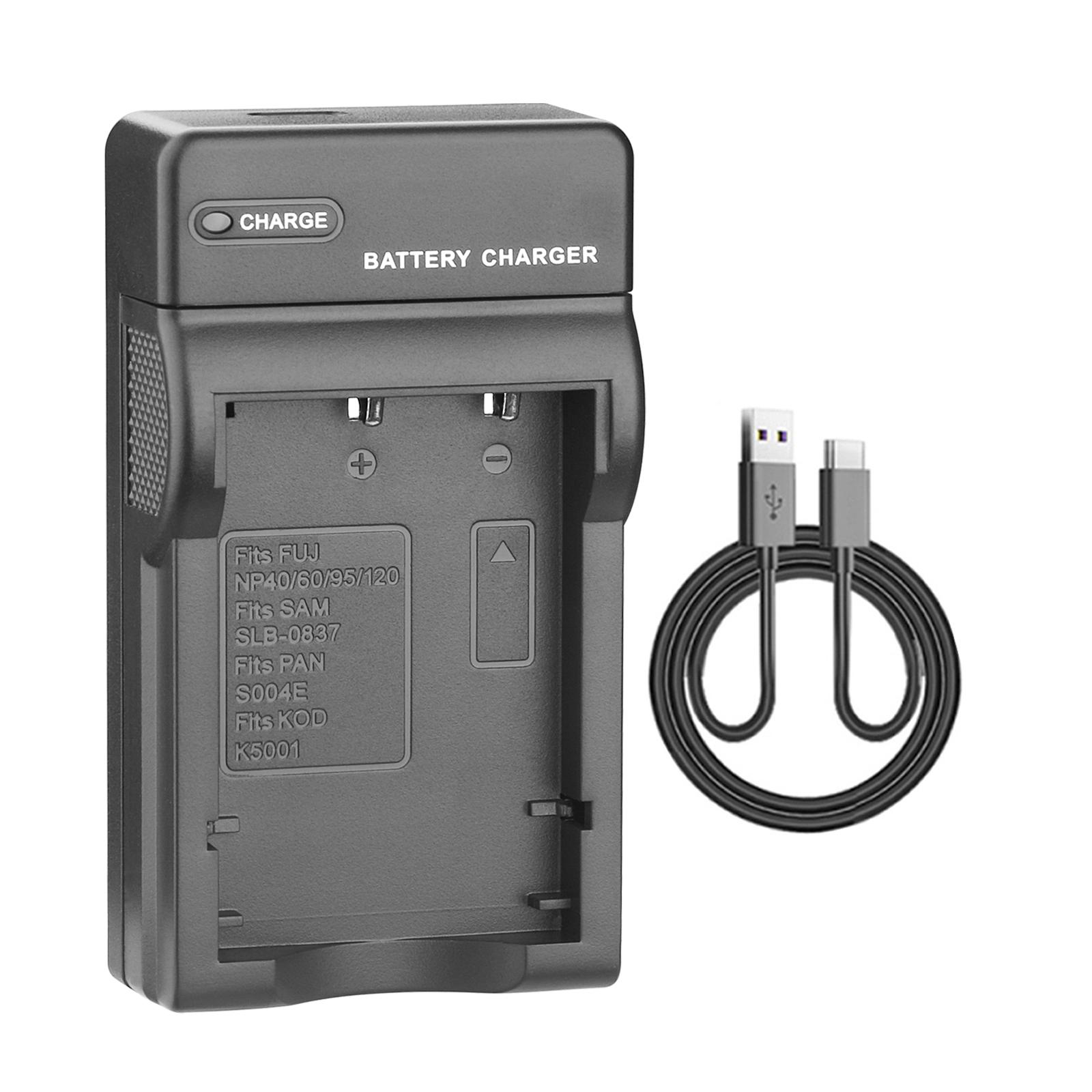 

NP-40 NP-60 NP-120 Battery Charger For Fujifilm FinePix F402, F403, F420, F455, F460, F10 Zoom, F11 F650, F700, F710, F810, F811 1 Charger