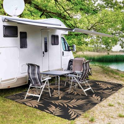Outdoor Teppich Wasserdicht für Terrassen Ausverkauf Wendbar Campingteppich Teppich Große Flächenteppiche Matten für Balkon Veranda Strand Picknick