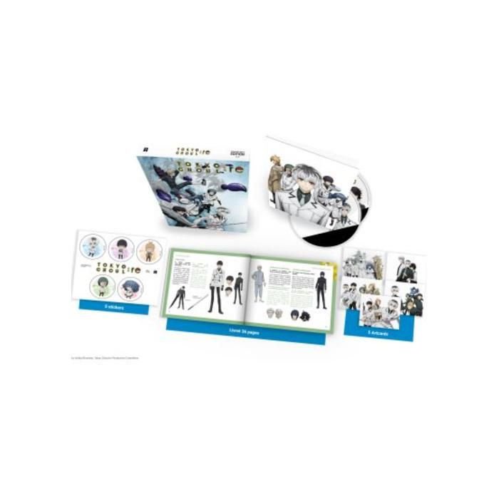 Blu-ray manga - All the anime - Tokyo Ghoul : Re - Édition Collector - Inclus livrets et autocollants