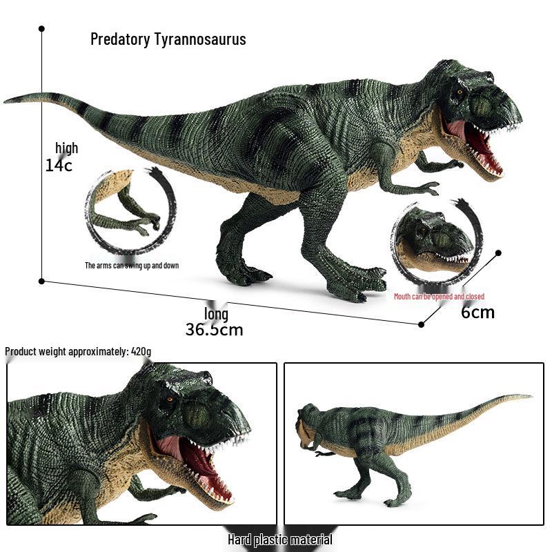 Jurassic Simulation Dinosaur Toys: Spinosaurus, Tyrannosaurus Rex, Mosasaurus