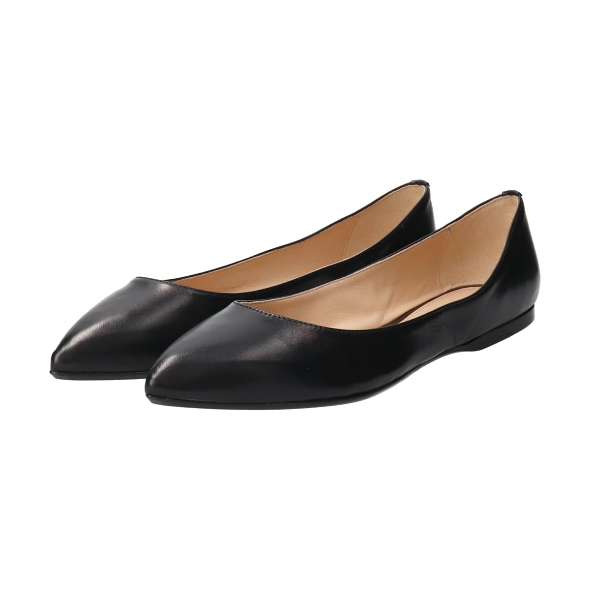 

Pumps Pointed Toe Flat Pumps F41530 Black cm [Fabiorsconi] Women s 23.5