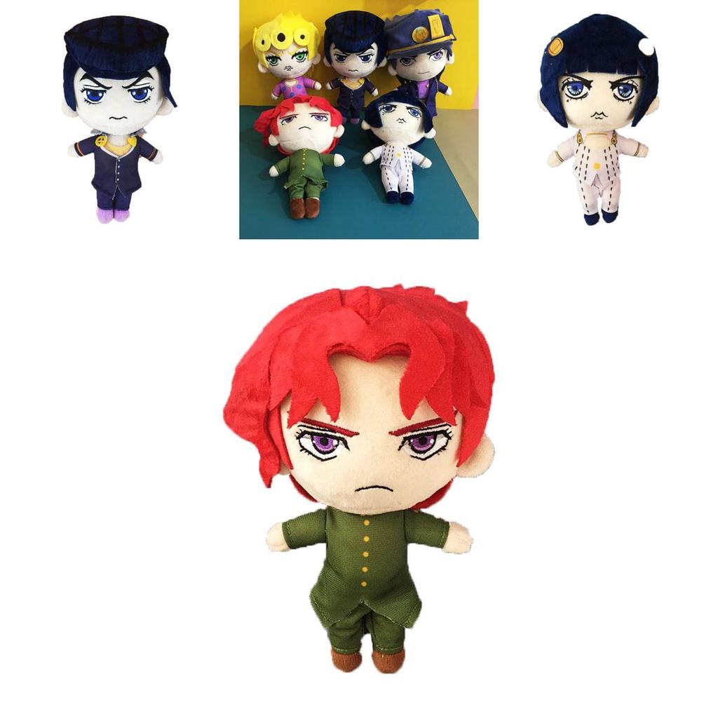 Adorable Jojos Bizarre Adventure Plush Toy Doll Featuring Bucciarati Josuke Giorno Noriaki Giovanna For Kids And Fans