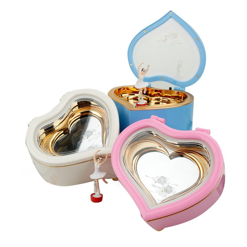 1Pc Company Employee Benefits Dancing Girl Music Box, Kindergarten School Student Gift Music Box