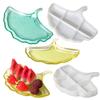 Leaf Resin Mould Ginkgo Jewelry Storage Box Silicone Mold Flower Pot Resin Mold for DIY Crafts Casting Home Decors