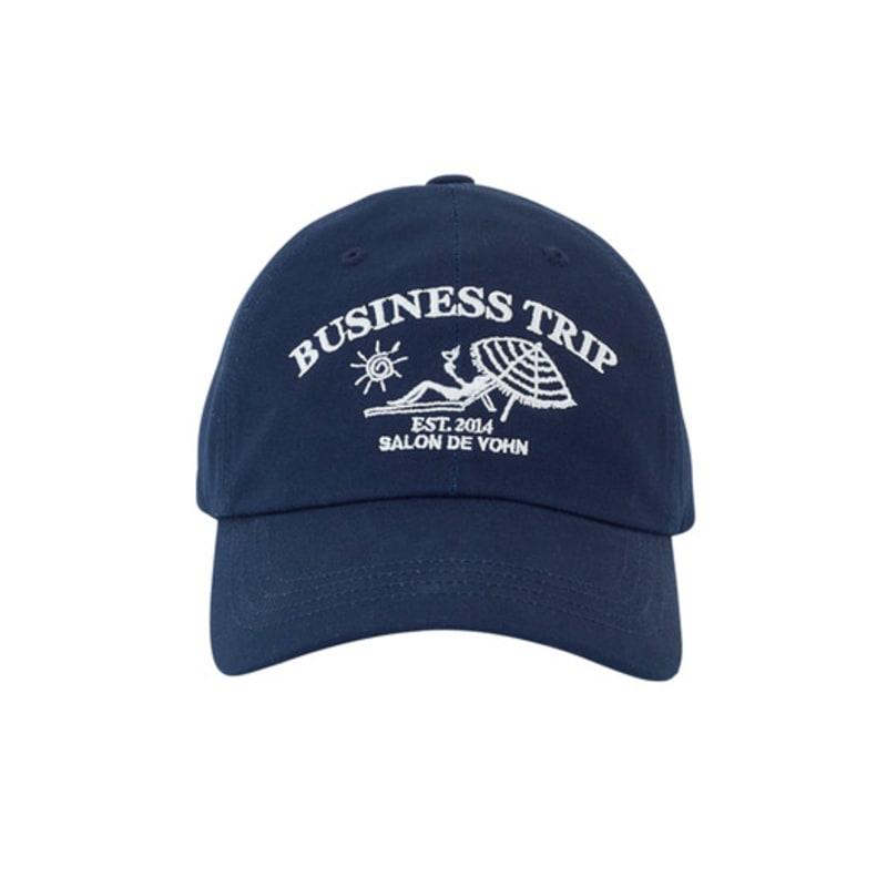 SALON DE YOHN Business Trip Ball Cap_ Navy