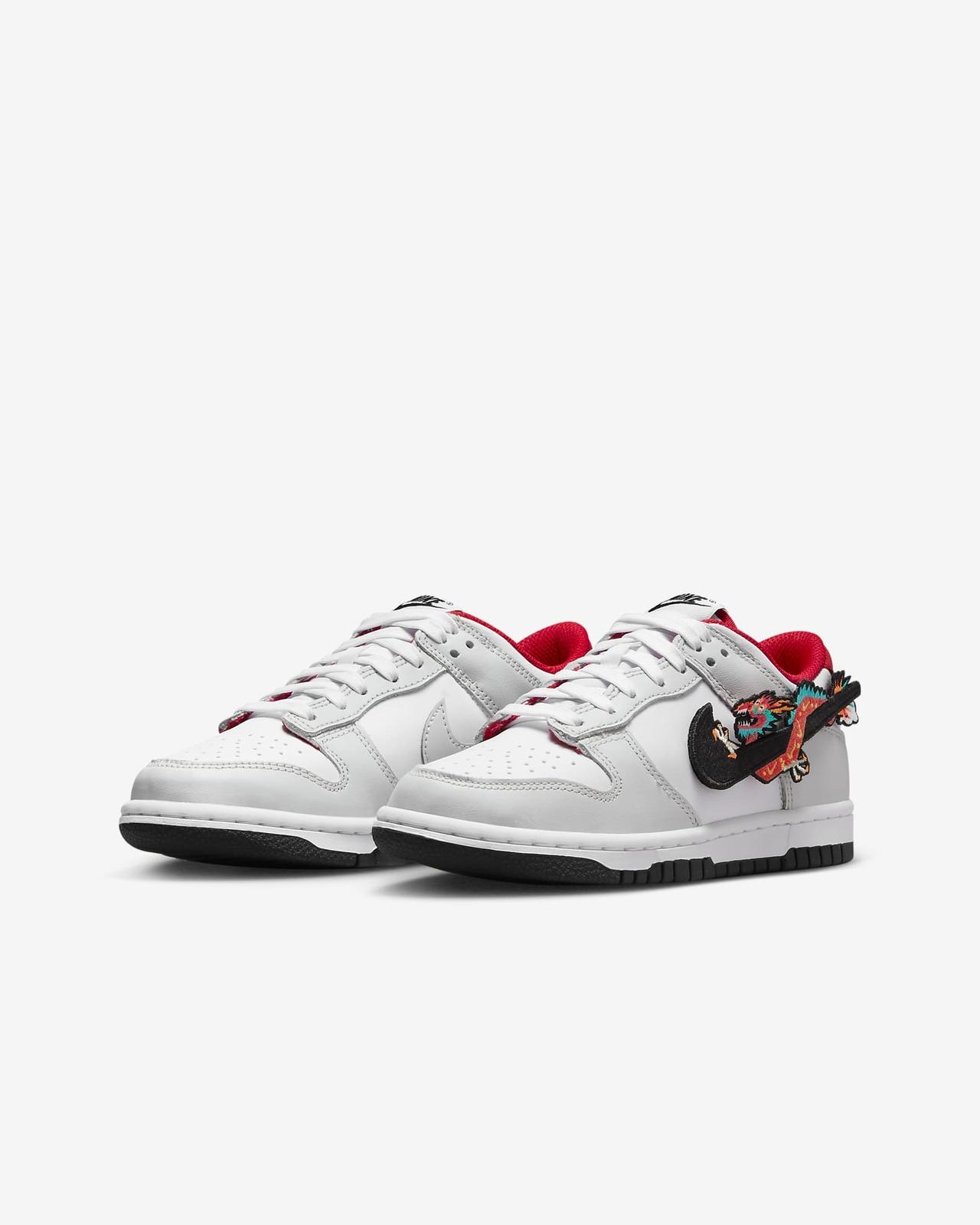 FZ5528-101 Nike GS Dunk Low Year of the Dragon 6Y