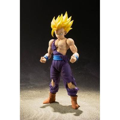 Figurine - BANDAI - Son Gohan Super Saiyan - 12 Cm - Officially Licensed - Action Figures