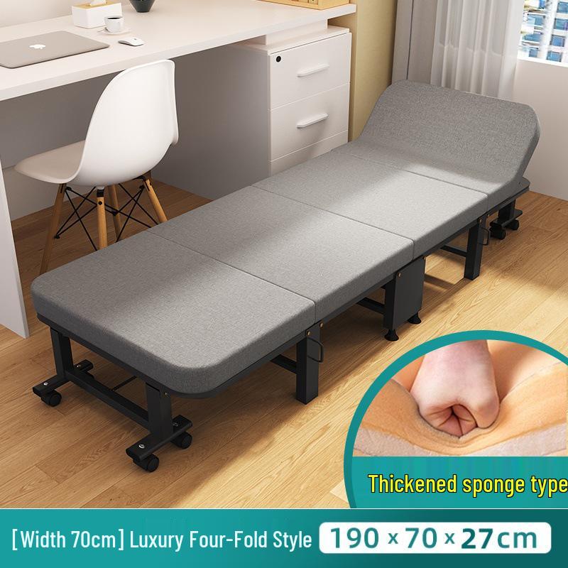 Portable Multifunctional Folding Recliner: Home, Office, Camping Nap Bed