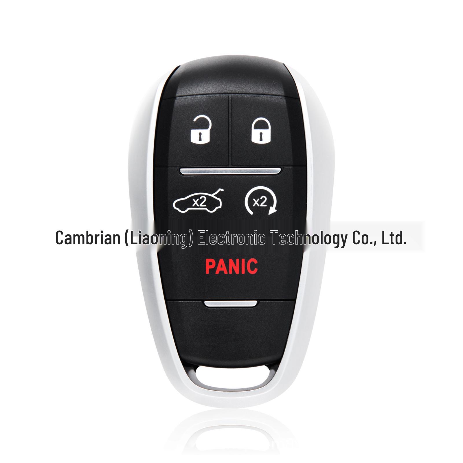 

Совместим с 5-кнопочным пультом-ключом Alfa Romeo Giulia (KR5ALFA434) 5.4*4.2*1.4 cm чёрный