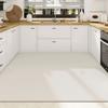 Kitchen Carpet, Waterproof Pvc Floor Mats, Non-Slip Leather Mat, Solid Color, Home Decoration, Big Size, Custom Rug
