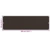 Balcony Privacy Screen Brown 90 X 300 Cm HDPE