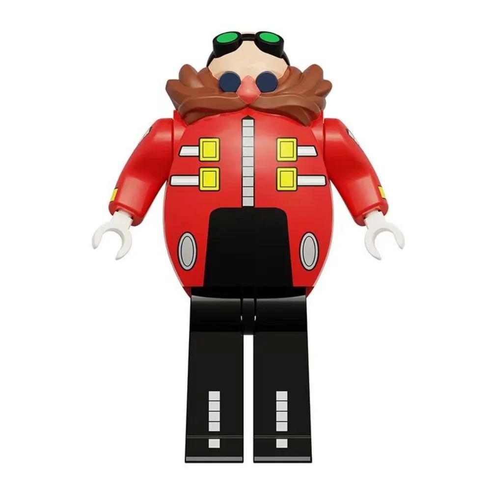 Hot Christmas Cartoon Sonic The Hedgehog Building Blocks Assembly Model Doll Girl Boy Toy For Children Birthday Collocatio Gift