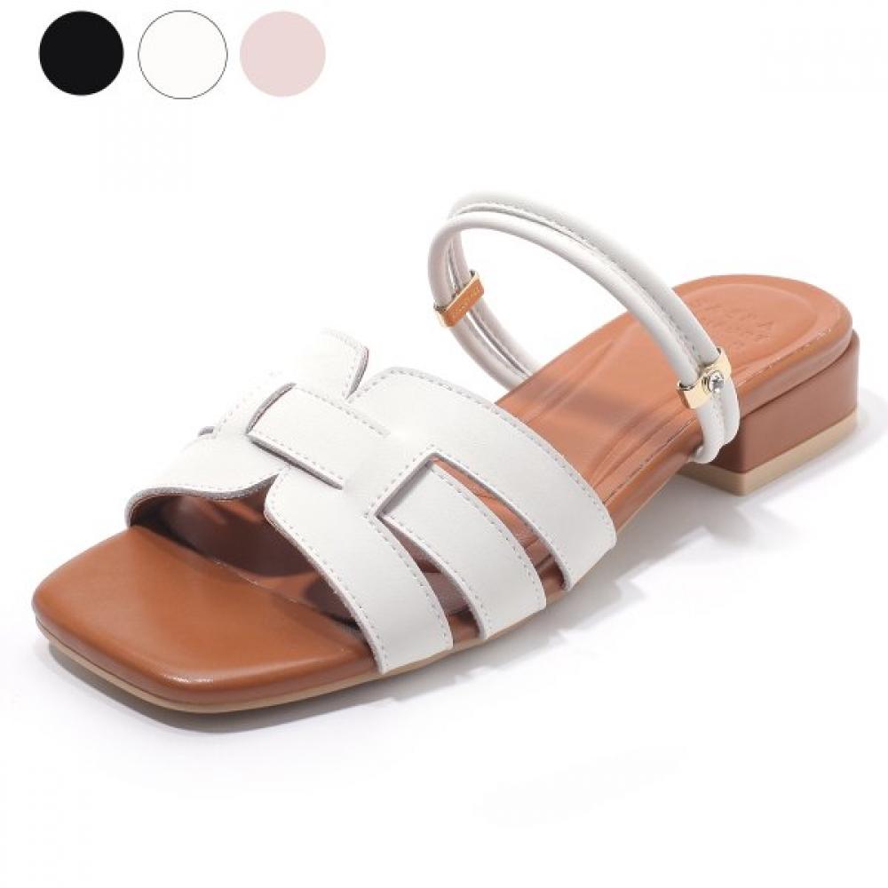 Sera Sandals Black Pink Ivory C23s404 Ivory250 14150₽