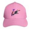 Colorful Parrot Watercolor Painting Baseball Cap foam party Hat Visor Brand Unisex cap party Hat Unisex Womens