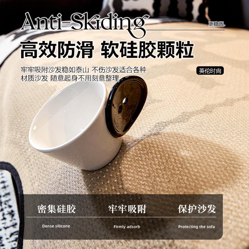Modern Simple Sofa Cover Cloth, High-End Four-Season Universal Sofa Seat Cushion  New Special-Shaped Non-Slip Sofa Cushion