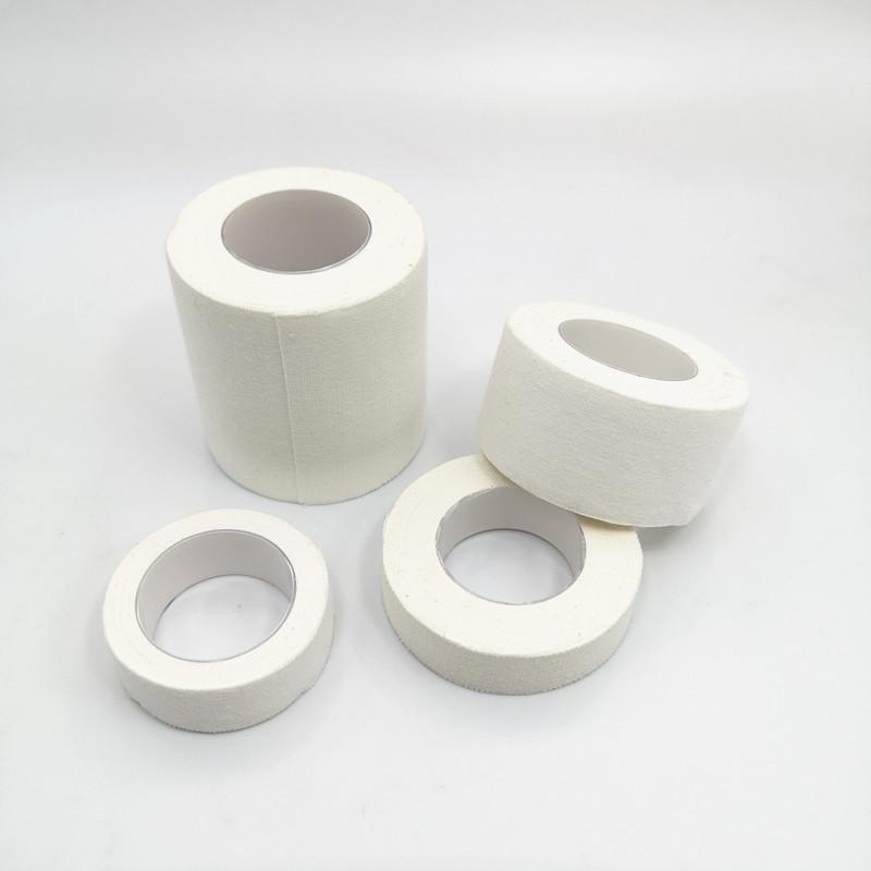 

Residue-Free White Sports Tape: Easy-Tear, Pressure-Sensitive Cotton Cloth for Wrist and Ankle Protection