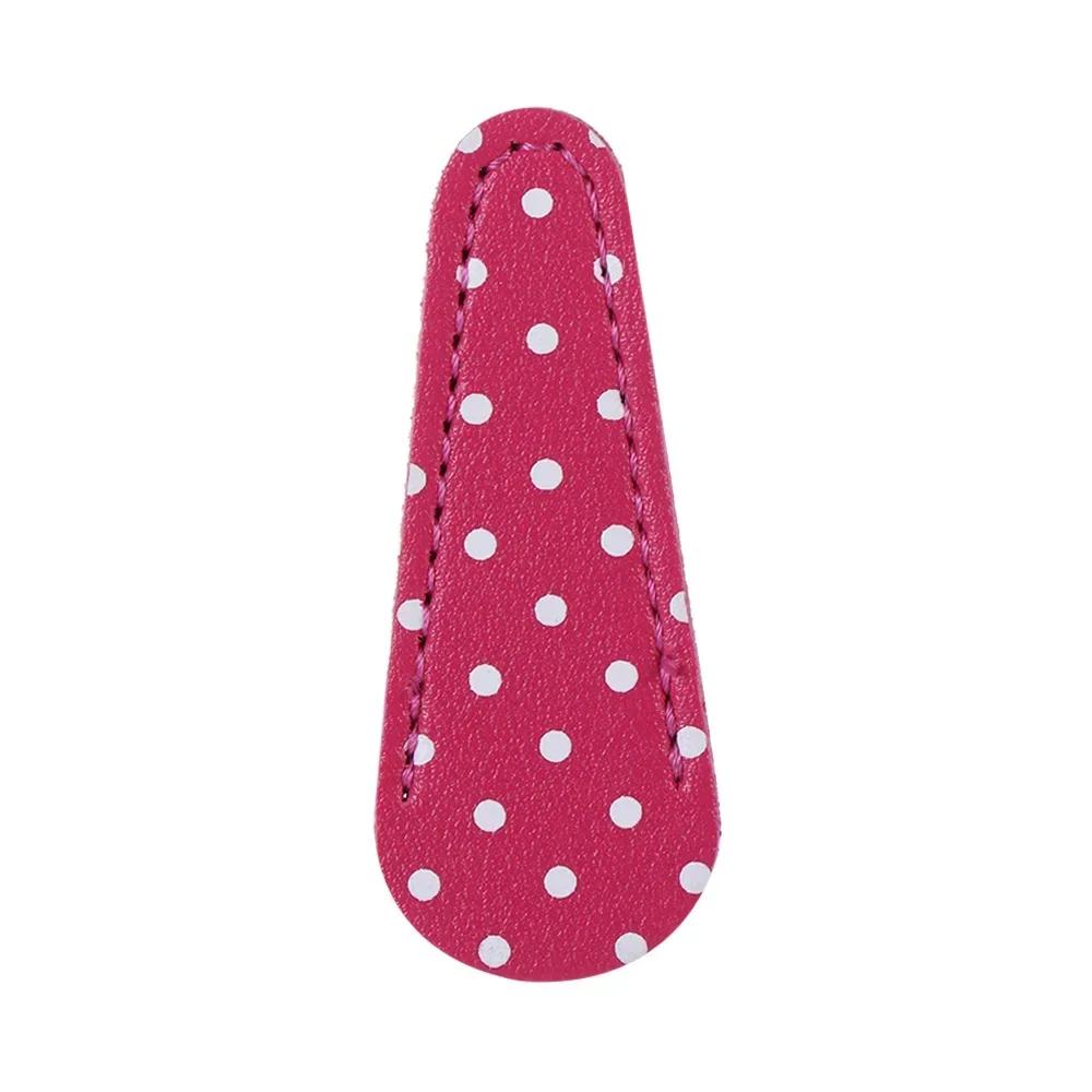 DIY Scissors Sleeve Prevent Injury Easy to Use Embroidery Scissors Protective Cases PU Leather Scissors Cover Sewing Tools