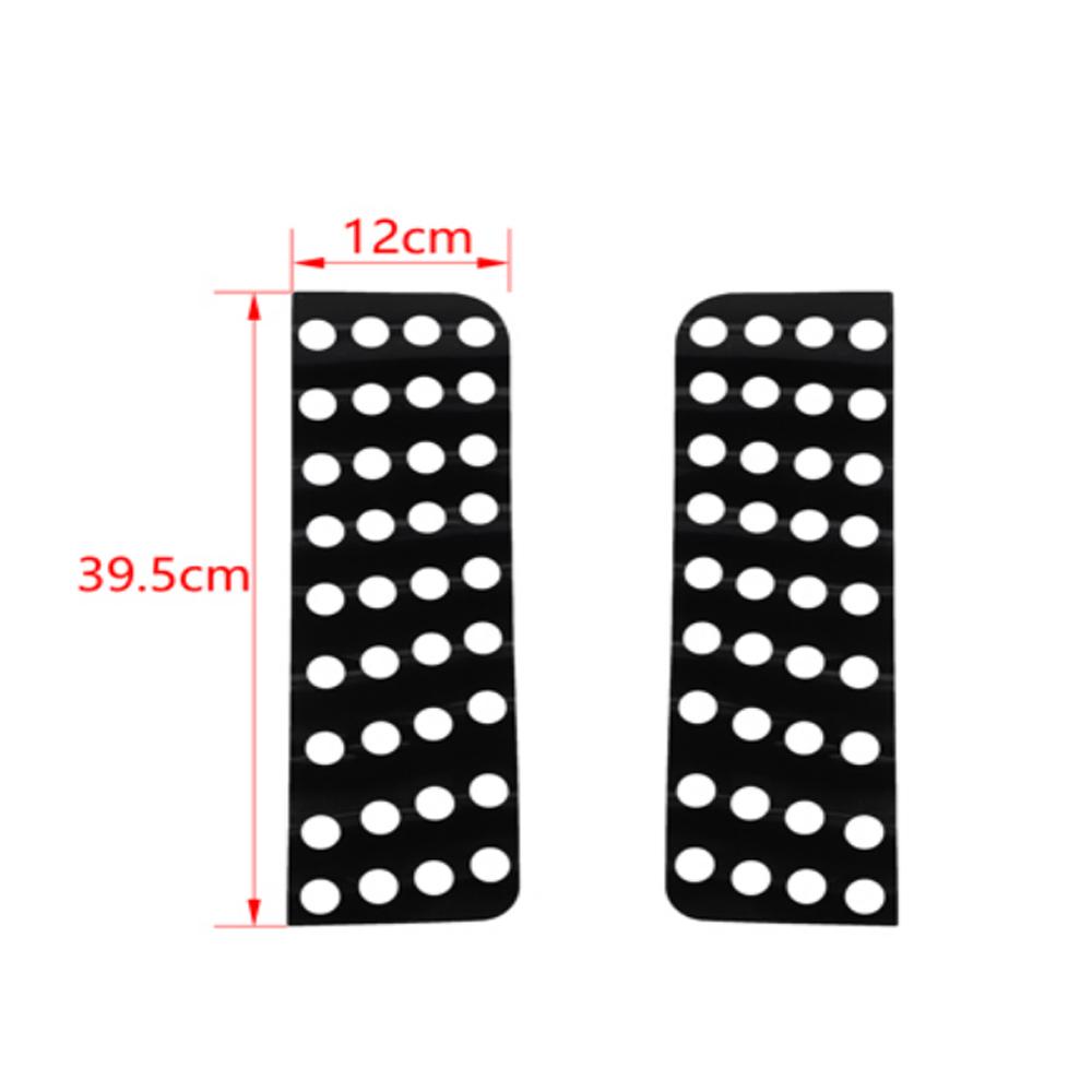 Car Rear Door Triangular Window Glass Panel Decoration Trim Stickers for Jeep Wrangler JK 2007-2017 4-Door Exterior