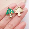 Mushroom House Oil Drop Pendant: 20 Styles for DIY Necklaces, Bracelets, Keychains & Jewelry Accessories