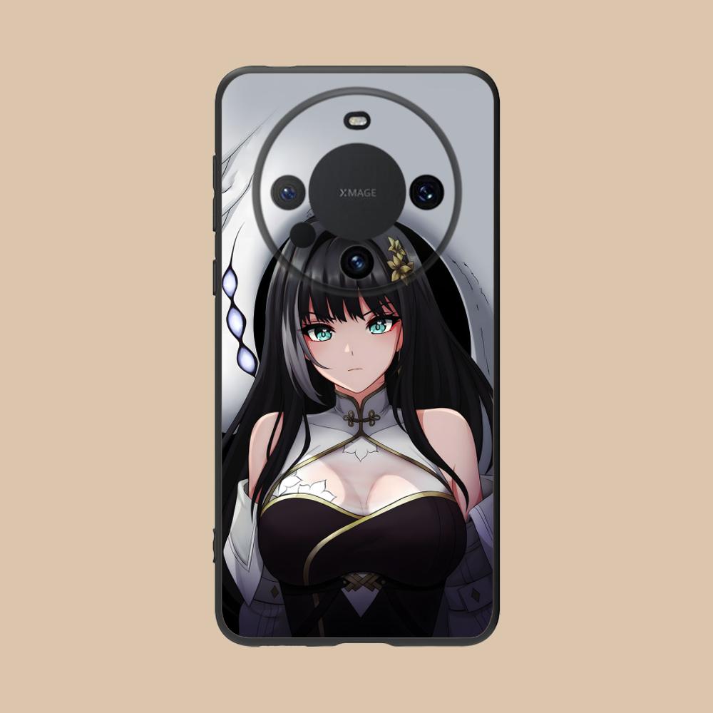 Wuthering Waves Baizhi Phone Case for Huawei Mate 60 50 40 30 20 10 Pro Plus Lite E 5G Soft TPU Shockproof Cover