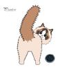 Funny Cat Háček Věšák na kabáty Silný Nosný Snadná instalace Věšák na ručníky na háček Kitty