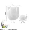 Top Quality Moon Shape Candle Holder Resin Molds 3D Candles Silicone Molds Resin Moon Molds Epoxy Resin Molds Ramadan Moon