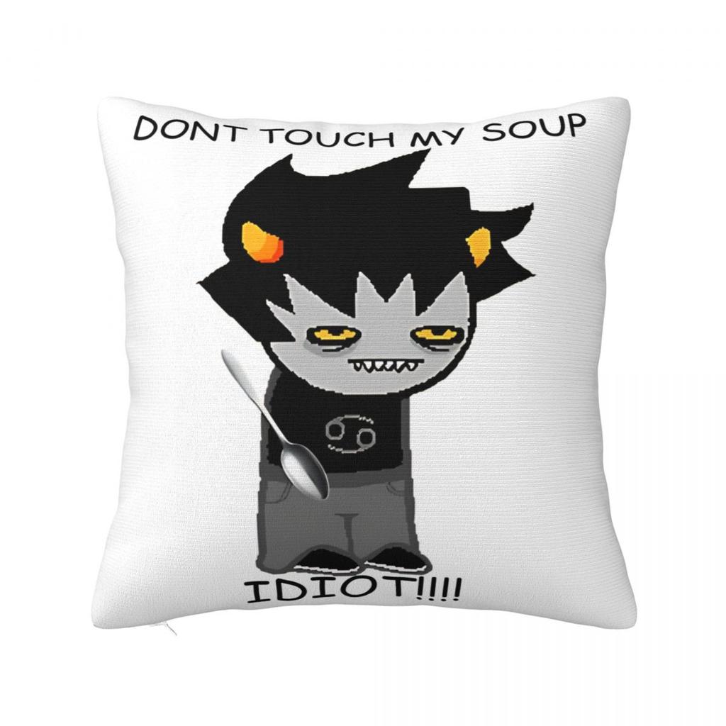 Homestuck Karkat Dave Strider Pillowcases Merch Printed Cushion Cover Throw Pillow Cover Seat Decoration Square Multi Size