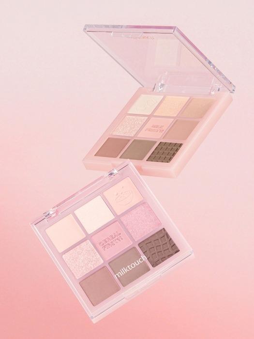 MilkTouch [NEW] Tone-on Shadow Palette 3 Colors, Choose 1